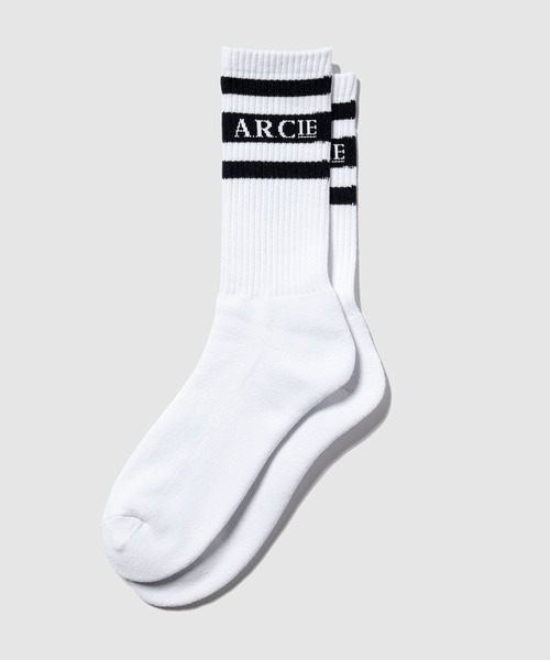 AMERICAN RAG CIE(アメリカンラグシー)の「【AMERICAN RAG CIE】 Lロゴソックス 25~27cm(ユニセックス)(ソックス/靴下・メンズ・グレー/ホワイト・FREE)」の12枚目の写真