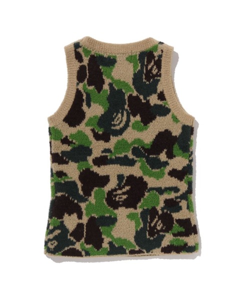 A BATHING APE(アベイシングエイプ)の「ABC CAMO TOWEL JACQUARD TANK TOP(タンクトップ・レディース・ピンク/グリーン・X-SMALL/MEDIUM/SMALL)」の3枚目の写真