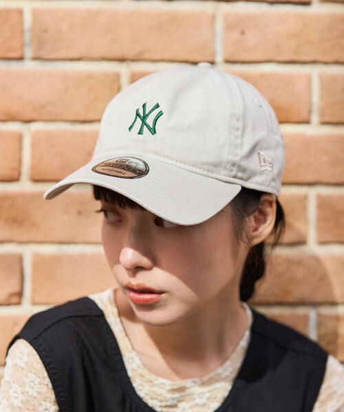 FREAK'S STORE（フリークスストア）の「New Era × FREAK'S STORE/ニューエラ 別注 9TWENTY MINI LOGO CAP/ナイントゥエンティ ミニロゴキャップ/ニューエラ（キャップ・レディース・ベージュ/ネイビー/キャメル/ブルー・ONE SIZE）」の20枚目の写真