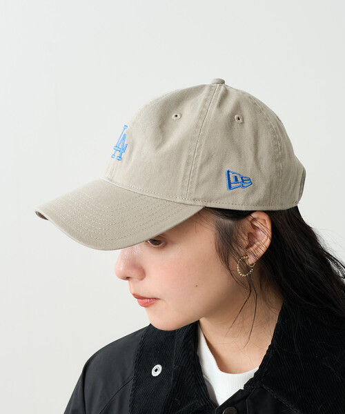 FREAK'S STORE（フリークスストア）の「New Era × FREAK'S STORE/ニューエラ 別注 9TWENTY MINI LOGO CAP/ナイントゥエンティ ミニロゴキャップ/ニューエラ（キャップ・レディース・ベージュ/ネイビー/キャメル/ブルー・ONE SIZE）」の16枚目の写真