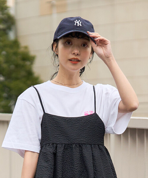 FREAK'S STORE（フリークスストア）の「New Era × FREAK'S STORE/ニューエラ 別注 9TWENTY MINI LOGO CAP/ナイントゥエンティ ミニロゴキャップ/ニューエラ（キャップ・レディース・ベージュ/ネイビー/キャメル/ブルー・ONE SIZE）」の18枚目の写真