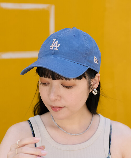 FREAK'S STORE（フリークスストア）の「New Era × FREAK'S STORE/ニューエラ 別注 9TWENTY MINI LOGO CAP/ナイントゥエンティ ミニロゴキャップ/ニューエラ（キャップ・レディース・ベージュ/ネイビー/キャメル/ブルー・ONE SIZE）」の21枚目の写真