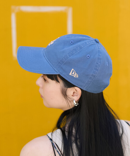FREAK'S STORE（フリークスストア）の「New Era × FREAK'S STORE/ニューエラ 別注 9TWENTY MINI LOGO CAP/ナイントゥエンティ ミニロゴキャップ/ニューエラ（キャップ・レディース・ベージュ/ネイビー/キャメル/ブルー・ONE SIZE）」の22枚目の写真