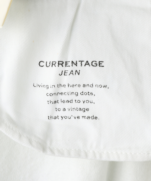 CURRENTAGE(カレンテージ)の「CURRENTAGE/カレンテージ ブリーチ ショートデニム A2561FP502(デニムパンツ・レディース・ホワイト・SMALL/MEDIUM)」の16枚目の写真