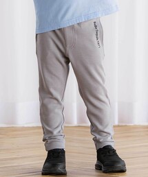 BeBe | 【抗菌防臭】ミラノリブポイントロゴ9分丈ロングパンツ(90~130cm)(その他パンツ)