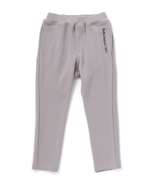 BeBe（ベベ）の「【抗菌防臭】ミラノリブポイントロゴ9分丈ロングパンツ(90~130cm)（その他パンツ・キッズ・グリーン/ネイビー/グレー・S/XS/M/L）」の16枚目の写真