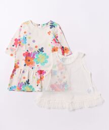 HAKKA BABY | [ベビー]マルチビッグフラワープリントワンピース(ワンピース)
