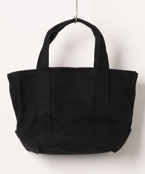 FRUIT OF THE LOOM(フルーツオブザルーム)の「EX NEW LOGO CANVAS LUNCH TOTE BAG / ワンポントロゴ キャンバスランチトートバッグ(トートバッグ・レディース・ブラック×ホワイト/オフホワイト/ブラック・FREE)」の10枚目の写真