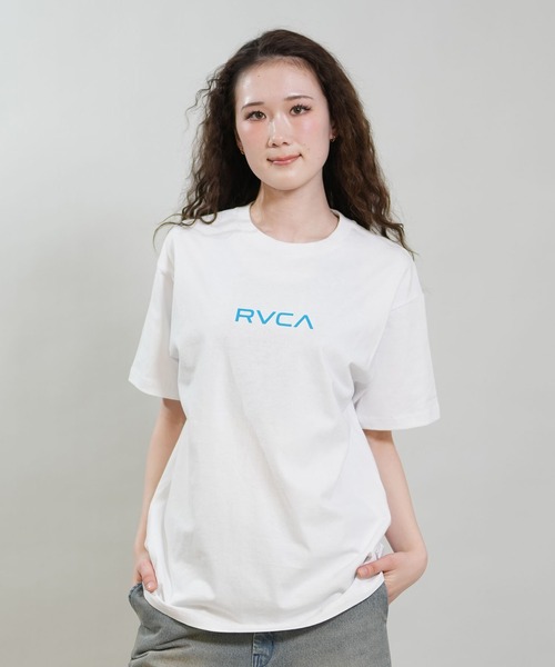 RVCA(ルーカ)の「RVCA/ルーカ 半袖 Tシャツ レディース SOUVENIR LOOSE FIT ST BG043214(Tシャツ/カットソー・レディース・ブラック/ローズ/グリーン/ホワイト・M/S/L)」の6枚目の写真