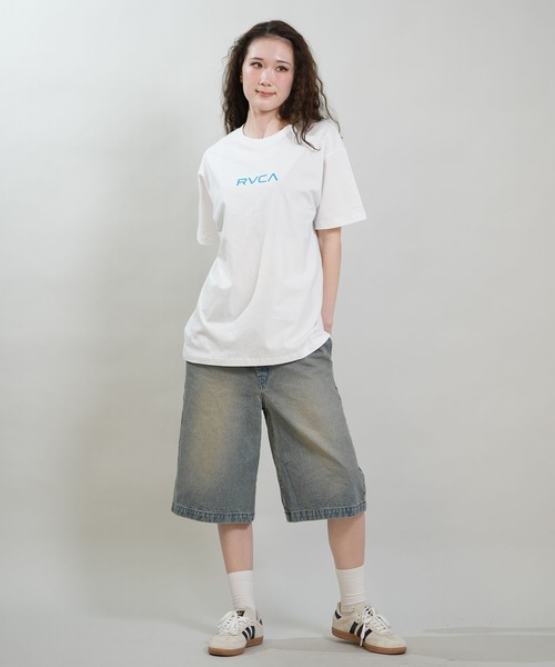 RVCA(ルーカ)の「RVCA/ルーカ 半袖 Tシャツ レディース SOUVENIR LOOSE FIT ST BG043214(Tシャツ/カットソー・レディース・ブラック/ローズ/グリーン/ホワイト・M/S/L)」の8枚目の写真