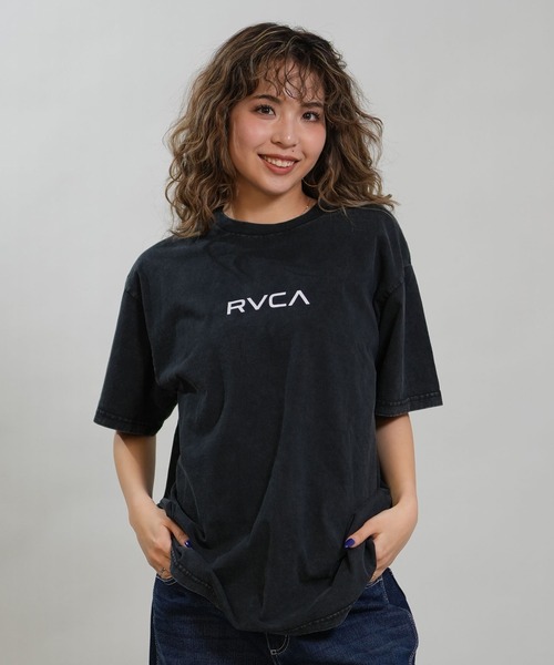 RVCA(ルーカ)の「RVCA/ルーカ 半袖 Tシャツ レディース SOUVENIR LOOSE FIT ST BG043214(Tシャツ/カットソー・レディース・ブラック/ローズ/グリーン/ホワイト・M/S/L)」の10枚目の写真