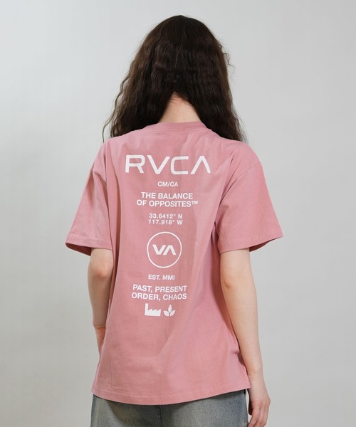 RVCA(ルーカ)の「RVCA/ルーカ 半袖 Tシャツ レディース SOUVENIR LOOSE FIT ST BG043214(Tシャツ/カットソー・レディース・ブラック/ローズ/グリーン/ホワイト・M/S/L)」の20枚目の写真