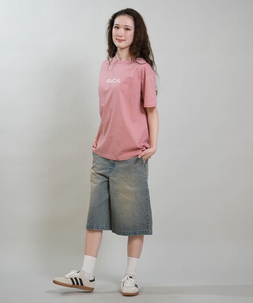 RVCA(ルーカ)の「RVCA/ルーカ 半袖 Tシャツ レディース SOUVENIR LOOSE FIT ST BG043214(Tシャツ/カットソー・レディース・ブラック/ローズ/グリーン/ホワイト・M/S/L)」の21枚目の写真