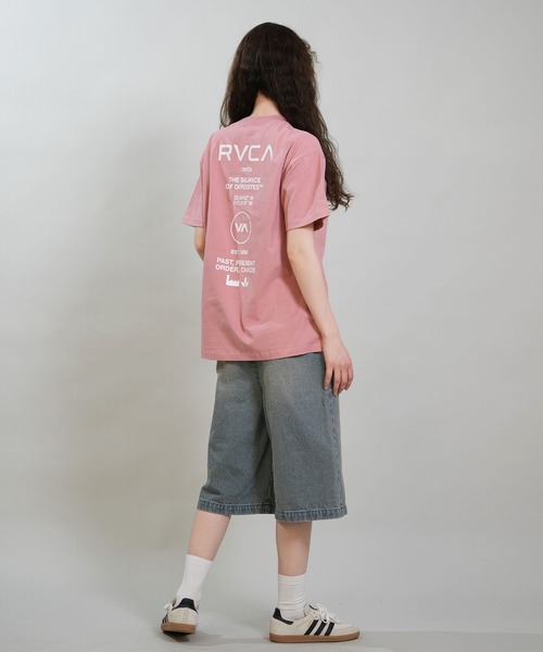 RVCA(ルーカ)の「RVCA/ルーカ 半袖 Tシャツ レディース SOUVENIR LOOSE FIT ST BG043214(Tシャツ/カットソー・レディース・ブラック/ローズ/グリーン/ホワイト・M/S/L)」の22枚目の写真