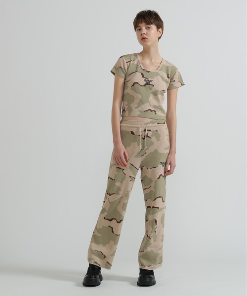 AVIREX(アヴィレックス)の「《直営店限定》CAMO WAFFLE PANTS(その他パンツ・レディース・グリーン系カモフラージュ/ベージュ系その他・M/S)」の4枚目の写真