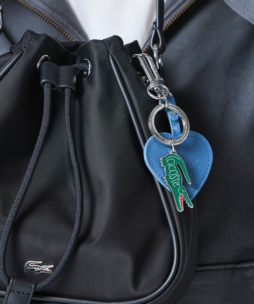 LACOSTE（ラコステ）の「ハートチャームキーホルダー（キーホルダー・レディース・ピンク/ブルー・FREE）」の12枚目の写真