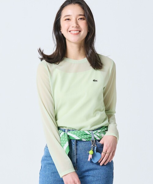 LACOSTE（ラコステ）の「ハートチャームキーホルダー（キーホルダー・レディース・ピンク/ブルー・FREE）」の9枚目の写真