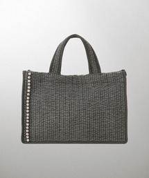 マチ付き パールトリム ヌビ バッグ large HUIT