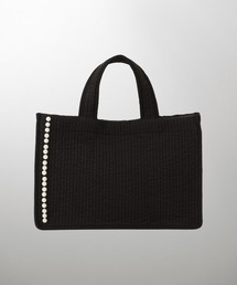 マチ付き パールトリム ヌビ バッグ large HUIT