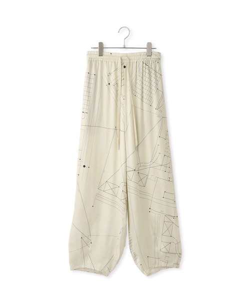 ADAM ET ROPE'(アダムエロペ)の「アーキテクチャープリントパンツ(その他パンツ・レディース・ホワイト系その他5・38/36)」の10枚目の写真