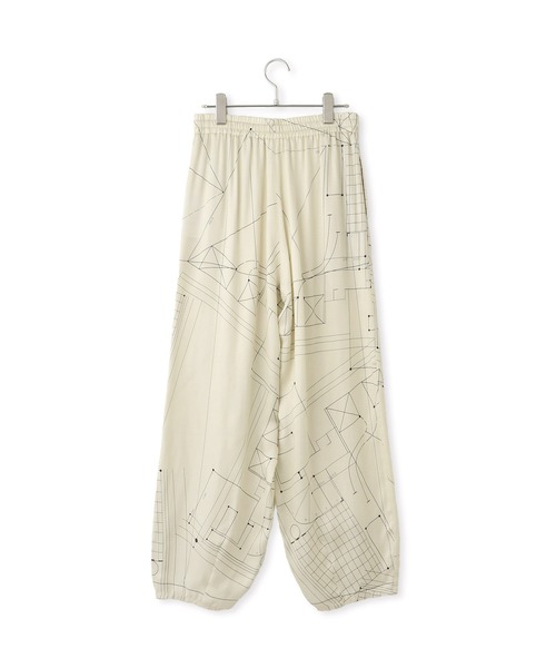 ADAM ET ROPE'(アダムエロペ)の「アーキテクチャープリントパンツ(その他パンツ・レディース・ホワイト系その他5・38/36)」の11枚目の写真