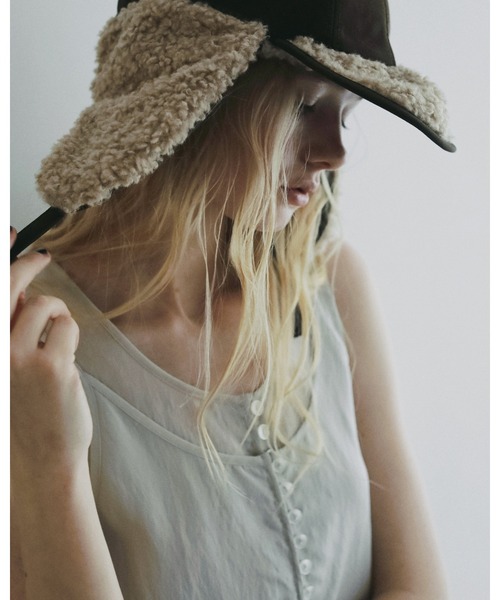 anuke（アンヌーク）の「Camisole Layered Tanktop（タンクトップ・レディース・ブラウン/アイボリー・FREE）」の6枚目の写真