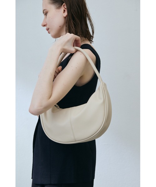 un/neu（アンノイ）の「ハーフムーンワンショルダーバッグ（ショルダーバッグ・レディース・ブラウン/ホワイト/ブラック・FREE）」の22枚目の写真