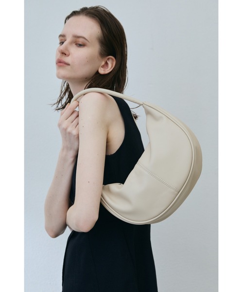 un/neu（アンノイ）の「ハーフムーンワンショルダーバッグ（ショルダーバッグ・レディース・ブラウン/ホワイト/ブラック・FREE）」の21枚目の写真