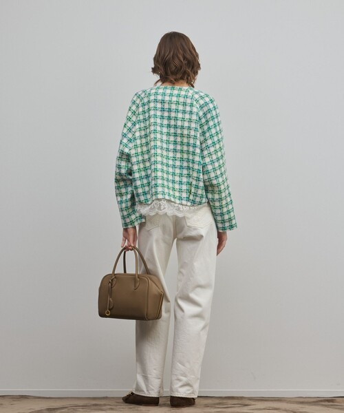 Diagram（ダイアグラム）の「ワイドストレートホワイトデニム（デニムパンツ・レディース・ホワイト・34/36/38）」の9枚目の写真