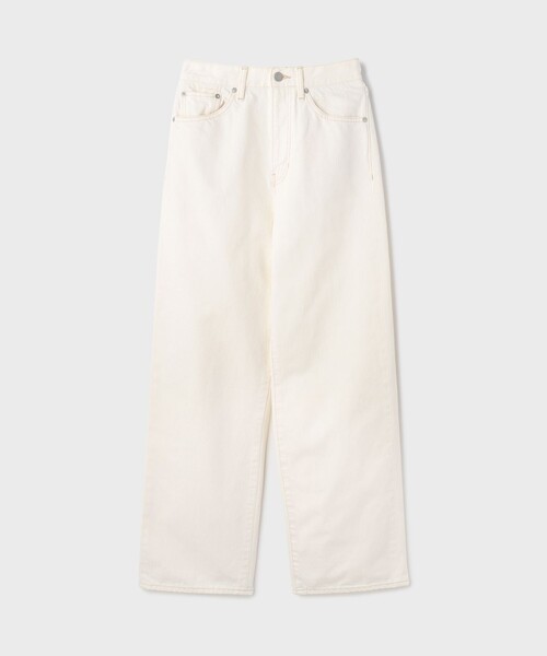 Diagram（ダイアグラム）の「ワイドストレートホワイトデニム（デニムパンツ・レディース・ホワイト・34/36/38）」の4枚目の写真