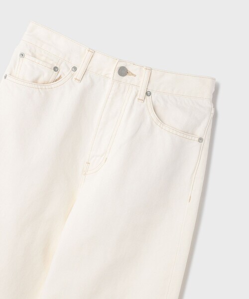 Diagram（ダイアグラム）の「ワイドストレートホワイトデニム（デニムパンツ・レディース・ホワイト・34/36/38）」の6枚目の写真