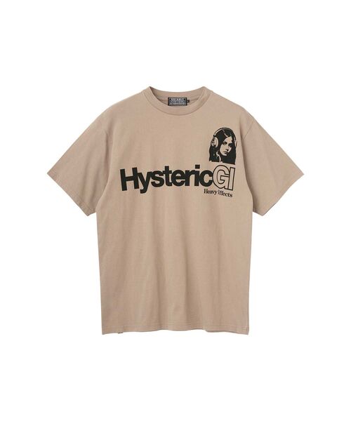 HYSTERIC GLAMOUR(ヒステリックグラマー)の「HEAVY EFFECTS Tシャツ(Tシャツ/カットソー・メンズ・ホワイト/ブラック/ベージュ・X-LARGE/LARGE/MEDIUM/SMALL)」の3枚目の写真