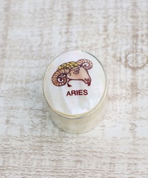 MILLION CARATS（ミリオンカラッツ）の「《COTTAGE》星座をまとうシェルケース。光を映すマザーオブパールと真鍮の縁取りが、小さな毎日にそっとときめきを添える12星座シリーズ（インテリア雑貨）」