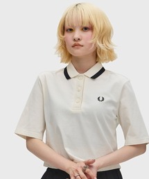 セール】Amy Winehouse Embroidered Detail Polo Shirt／エイミー