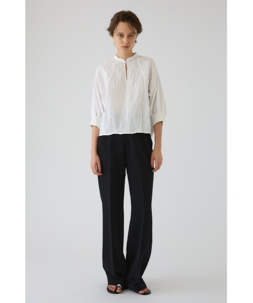 RIM.ARK(リムアーク)の「Tuck pleats raglan blouse タック プリーツ ラグラン ブラウス(シャツ/ブラウス・レディース・ネイビー/ホワイト/ブラック・FREE)」の5枚目の写真