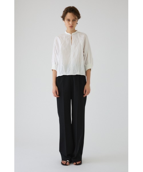 RIM.ARK(リムアーク)の「Tuck pleats raglan blouse タック プリーツ ラグラン ブラウス(シャツ/ブラウス・レディース・ネイビー/ホワイト/ブラック・FREE)」の7枚目の写真