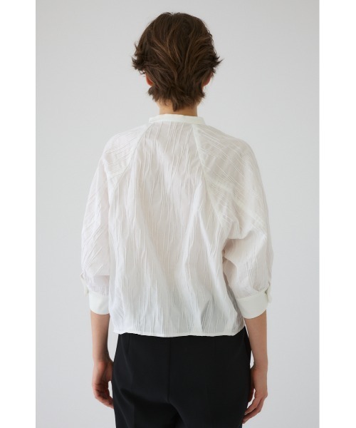 RIM.ARK(リムアーク)の「Tuck pleats raglan blouse タック プリーツ ラグラン ブラウス(シャツ/ブラウス・レディース・ネイビー/ホワイト/ブラック・FREE)」の10枚目の写真