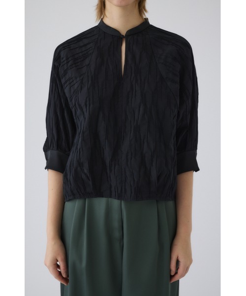 RIM.ARK(リムアーク)の「Tuck pleats raglan blouse タック プリーツ ラグラン ブラウス(シャツ/ブラウス・レディース・ネイビー/ホワイト/ブラック・FREE)」の22枚目の写真