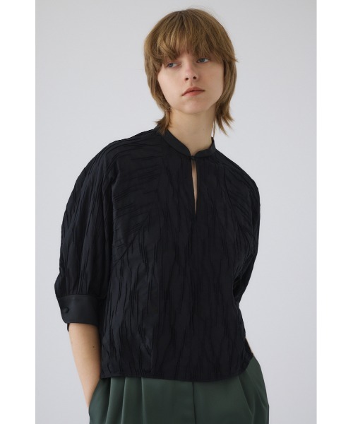 RIM.ARK(リムアーク)の「Tuck pleats raglan blouse タック プリーツ ラグラン ブラウス(シャツ/ブラウス・レディース・ネイビー/ホワイト/ブラック・FREE)」の16枚目の写真