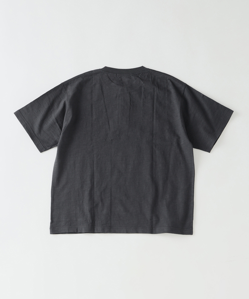 JOURNAL STANDARD（ジャーナルスタンダード）の「スラブ ヘンリー ネック 半袖 Tシャツ（Tシャツ/カットソー・メンズ・ホワイト/ブラック系その他/クリアブルー・LARGE/MEDIUM）」の19枚目の写真
