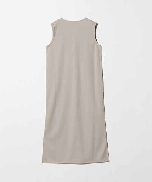 A DAY IN THE LIFE UNITED ARROWS（アデイインザライフユナイテッドアローズ）の「サーマル Vネックワンピース ＜A DAY IN THE LIFE＞（ワンピース・レディース・ナチュラル/ネイビー・FREE）」の3枚目の写真
