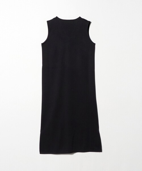 A DAY IN THE LIFE UNITED ARROWS（アデイインザライフユナイテッドアローズ）の「サーマル Vネックワンピース ＜A DAY IN THE LIFE＞（ワンピース・レディース・ナチュラル/ネイビー・FREE）」の8枚目の写真