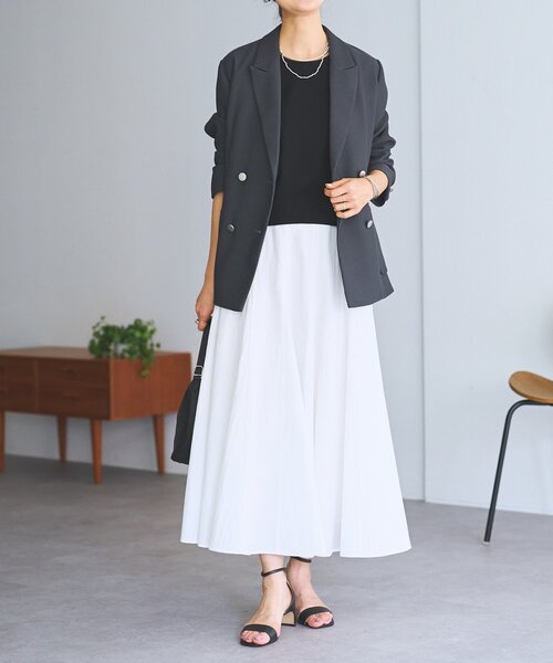 LIVETART（リヴェタート）の「《完売カラー3/28(土)追約予約》コクーンフレンチブラウス《LIVETART》（シャツ/ブラウス・レディース・ブラック/ホワイト・FREE）」の10枚目の写真