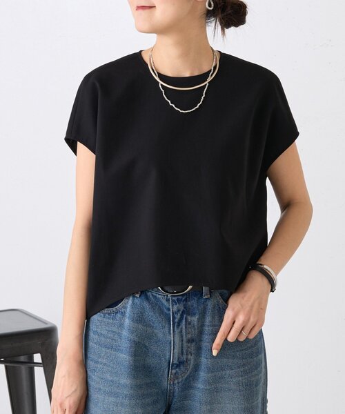 LIVETART（リヴェタート）の「《完売カラー3/28(土)追約予約》コクーンフレンチブラウス《LIVETART》（シャツ/ブラウス・レディース・ブラック/ホワイト・FREE）」の11枚目の写真