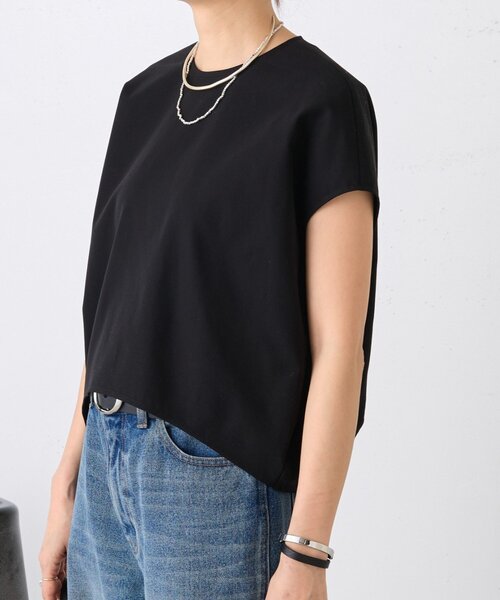 LIVETART（リヴェタート）の「《完売カラー3/28(土)追約予約》コクーンフレンチブラウス《LIVETART》（シャツ/ブラウス・レディース・ブラック/ホワイト・FREE）」の12枚目の写真