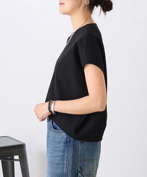 LIVETART（リヴェタート）の「《完売カラー3/28(土)追約予約》コクーンフレンチブラウス《LIVETART》（シャツ/ブラウス・レディース・ブラック/ホワイト・FREE）」の13枚目の写真