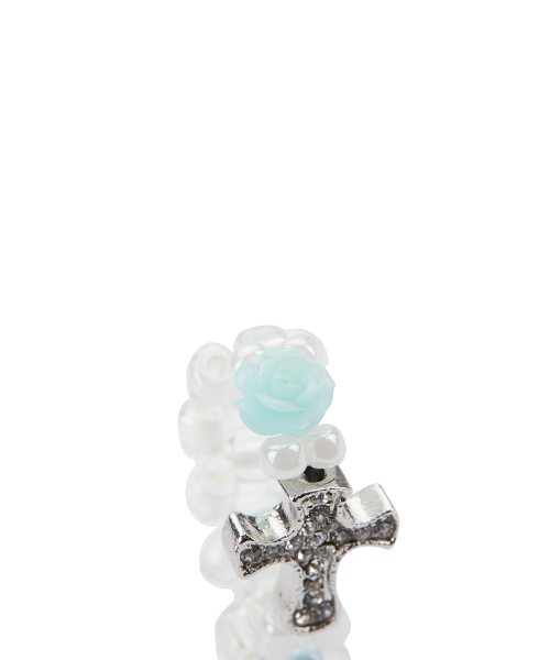 LUVISTRUE（ラヴイズトゥルー）の「EL CUBIC CROSS RING(MINT)（リング・レディース・その他・FREE）」の5枚目の写真