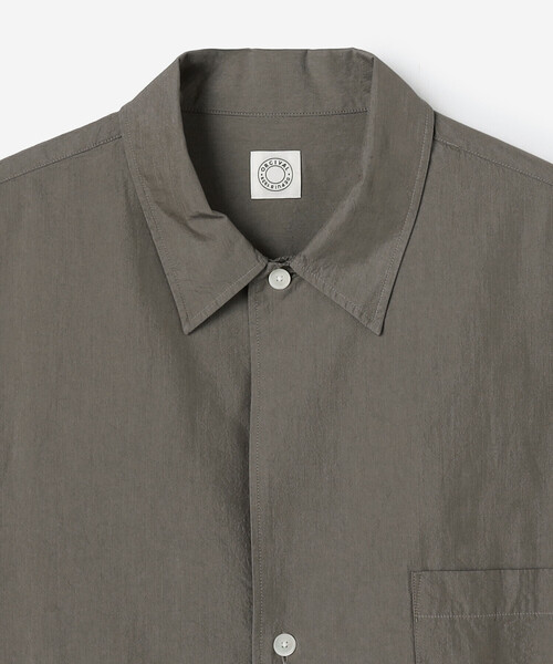 ORCIVAL（オーシバル）の「ORCIVAL | キュプラコットン レギュラーカラーアウターシャツ MEN（シャツ/ブラウス・メンズ・グレー/ネイビー・4/5）」の12枚目の写真