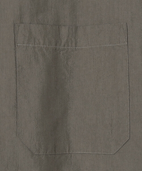 ORCIVAL（オーシバル）の「ORCIVAL | キュプラコットン レギュラーカラーアウターシャツ MEN（シャツ/ブラウス・メンズ・グレー/ネイビー・4/5）」の15枚目の写真