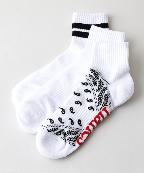 HANES(ヘインズ)の「【HANES/ヘインズ】【つま先・かかとパイル】クォーター丈ソックス 3足セット 足底サポートで疲れにくい 綿高混率・快適設計(ソックス/靴下・メンズ・ブラック/ホワイト・MEDIUM)」の3枚目の写真